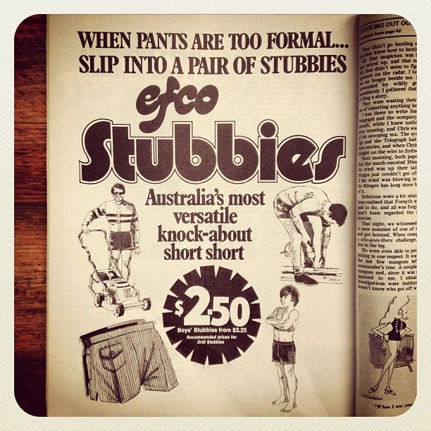 Stubbies: A Nostalgic Dive into 70s and 80s Australian Fashion