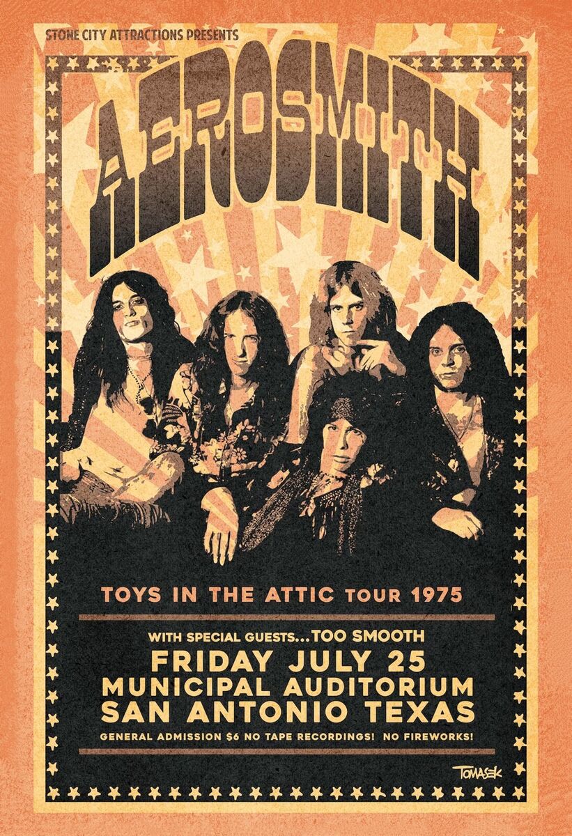 Rock Legends Unleashed: Aerosmith's "Toys in the Attic" Tour of 1975