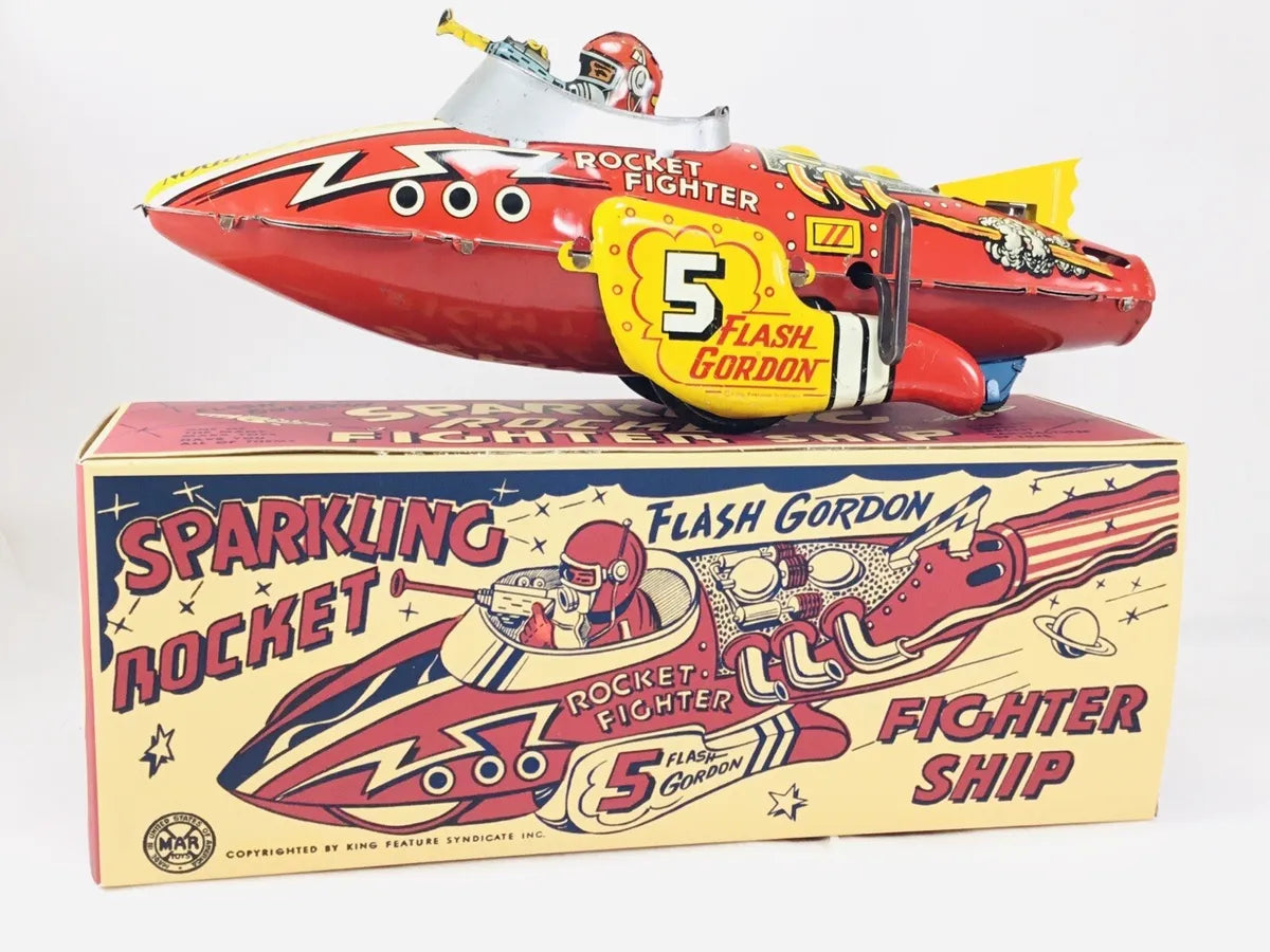 Marx X-5 Rocket Fighter: A Vintage Toy that Soared into Imagination –  Malibu Shirts