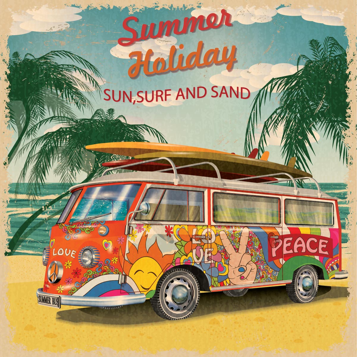 Love Peace Surf '59: A Tribute to Timeless Beach Culture