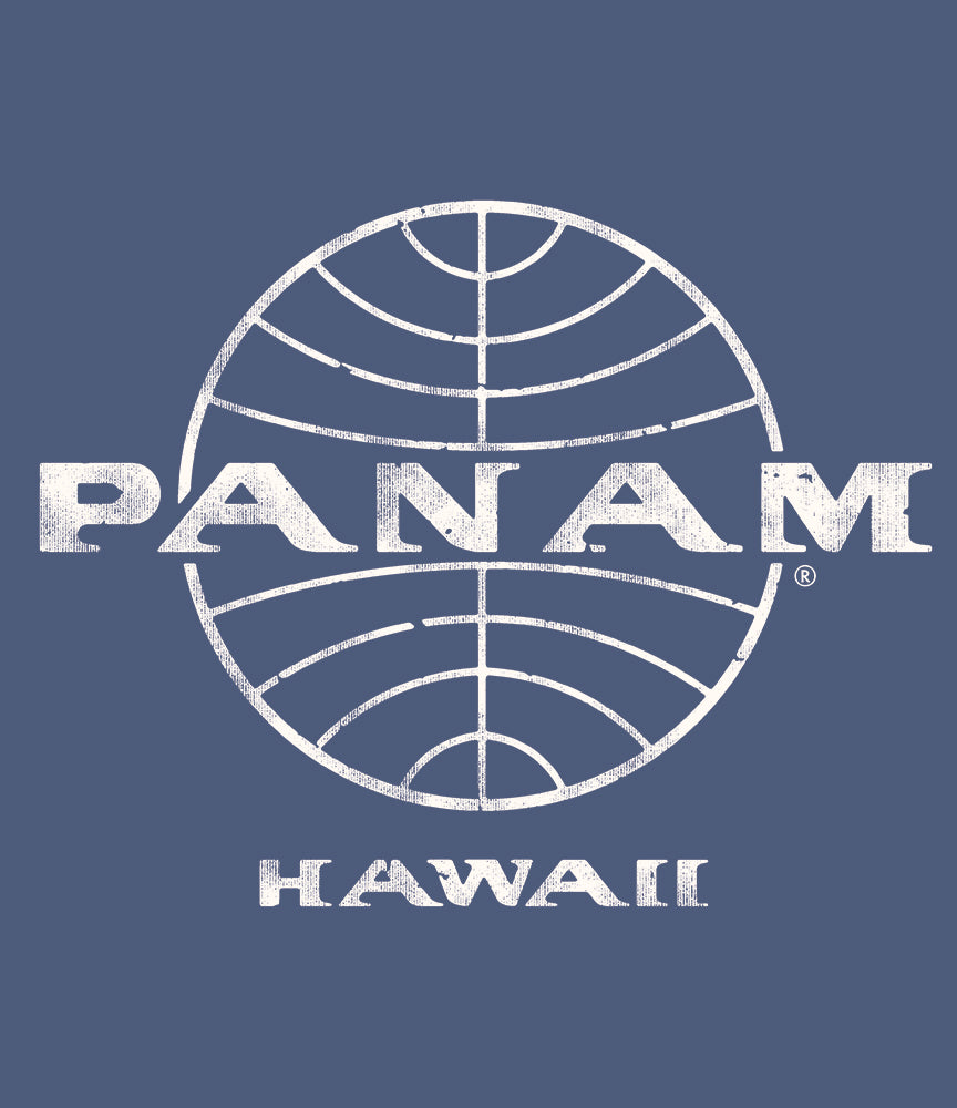 Pan Am Globe Raglan Vintage Pullover Hoodie