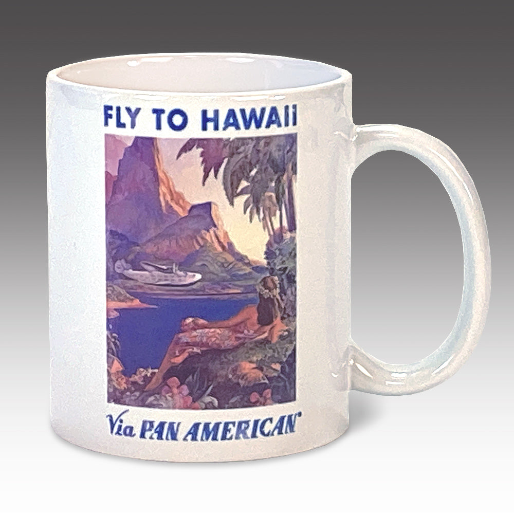 Hawaii Via Pan Am Coffee Mug