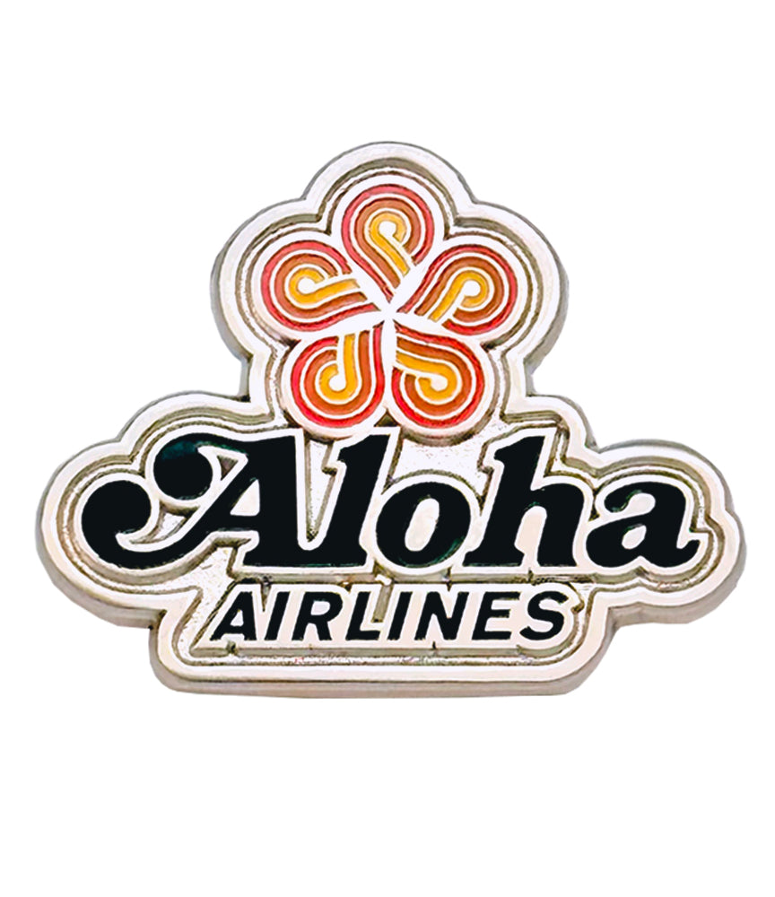 Vintage Aloha Airlines Flower Pin