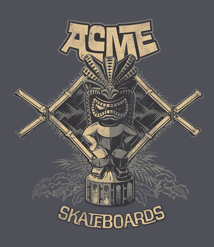 Acme Skateboards Tiki T-Shirt