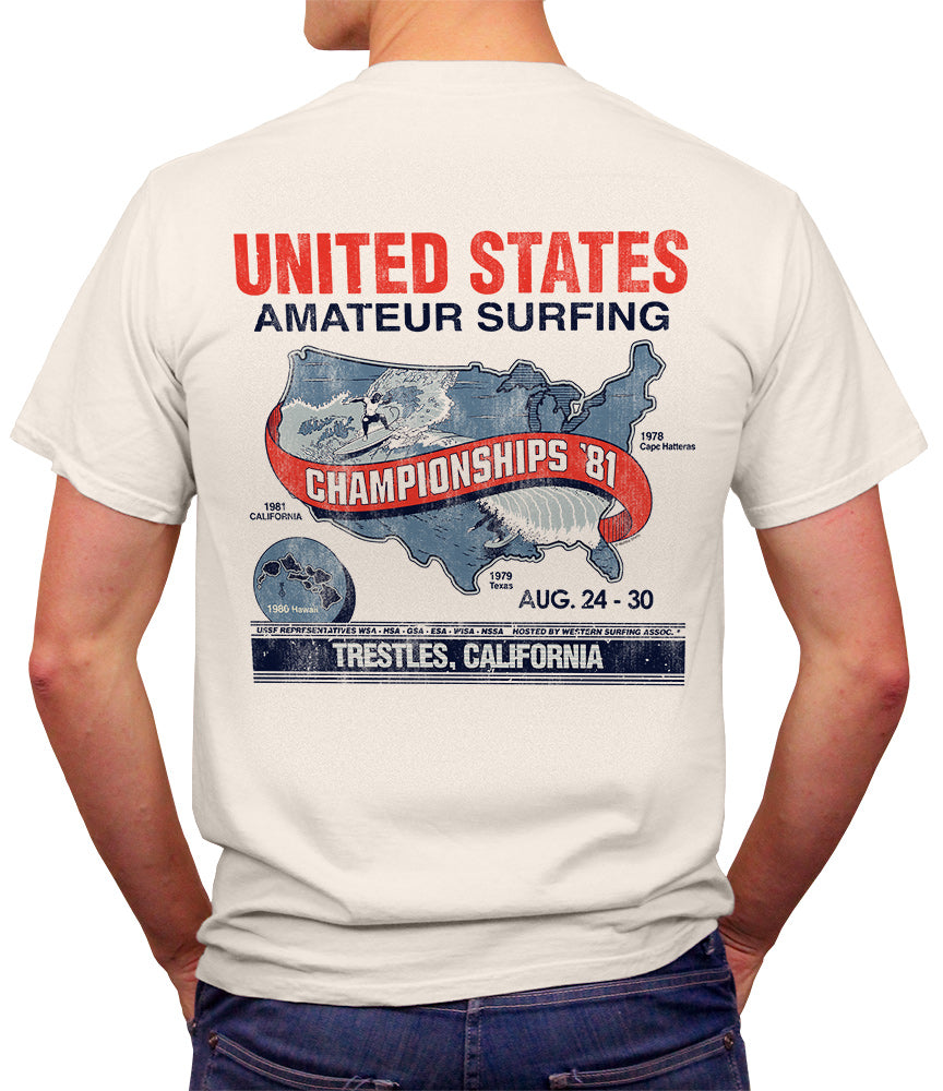 Amateur Surfing Championship 1981 T-Shirt