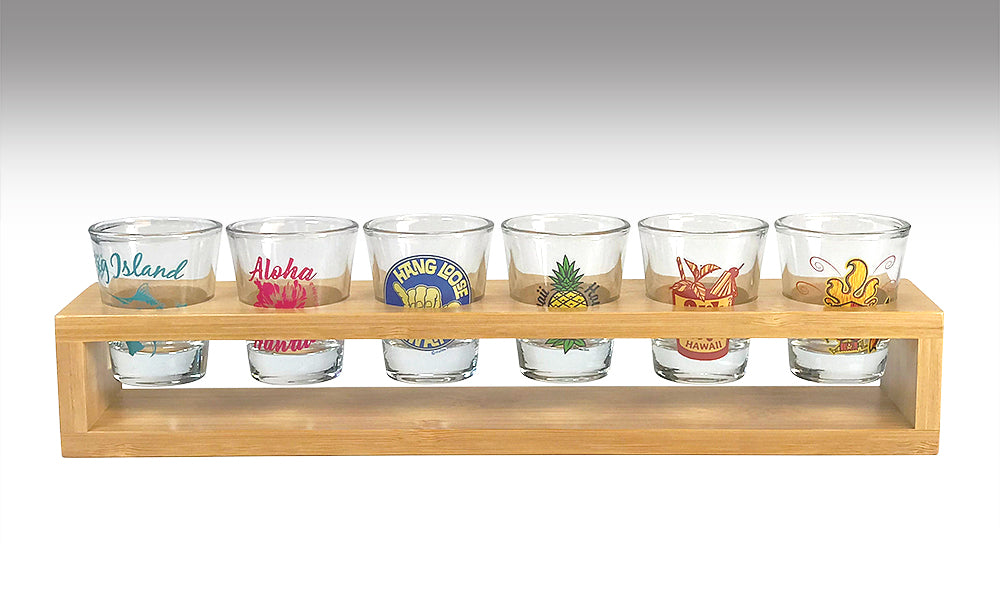 Shot glass display discount stand