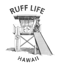 Dog Beach Ruff Water Life Saver T-Shirt