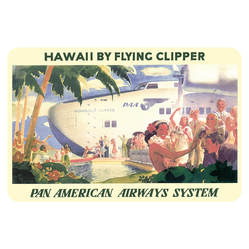 Hawaii by Clipper Sticker