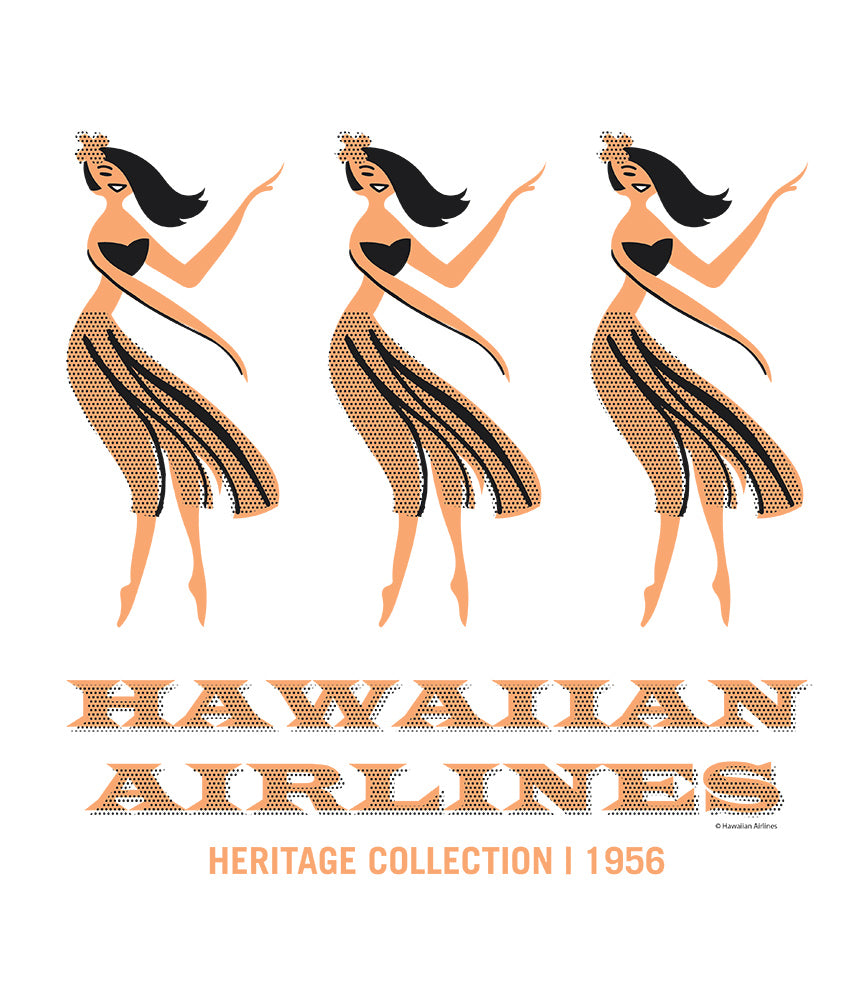 Hawaiian Arilines Heritage Hula T-Shirt