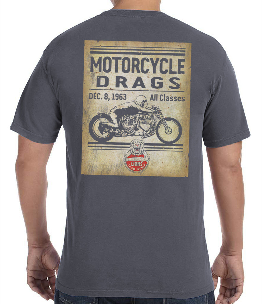 Lions Drag Bike Retro T-Shirt