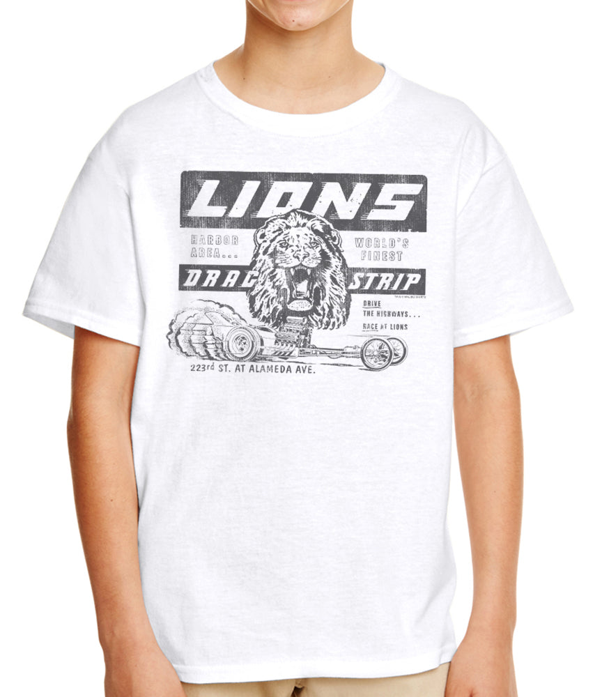 Lions Drag Strip Youth T-Shirt