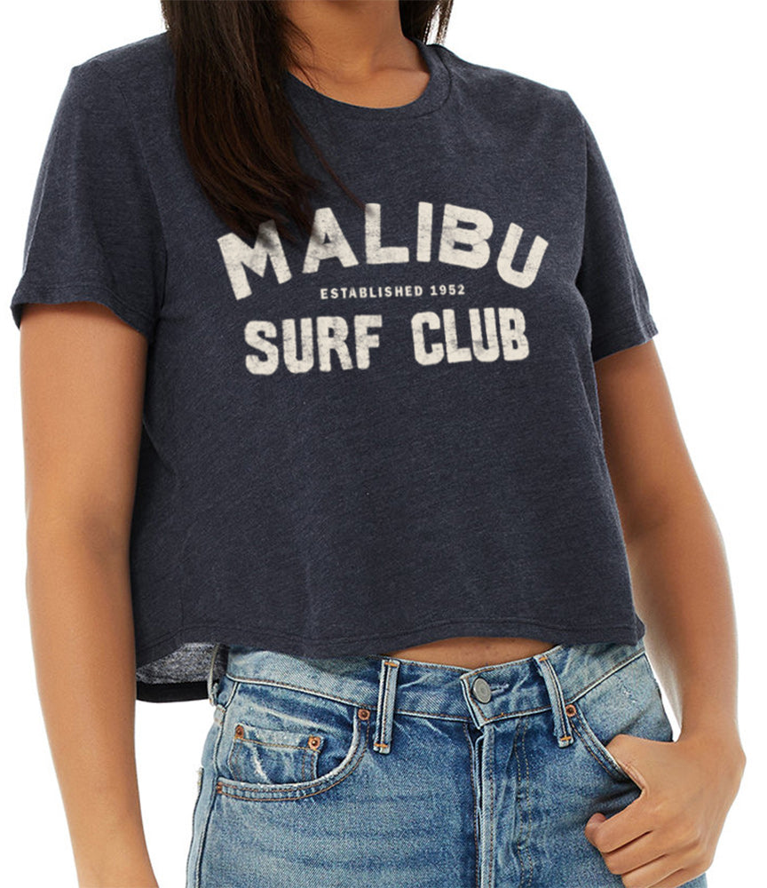 Malibu Surf Club Women's Crop Top T-Shirt