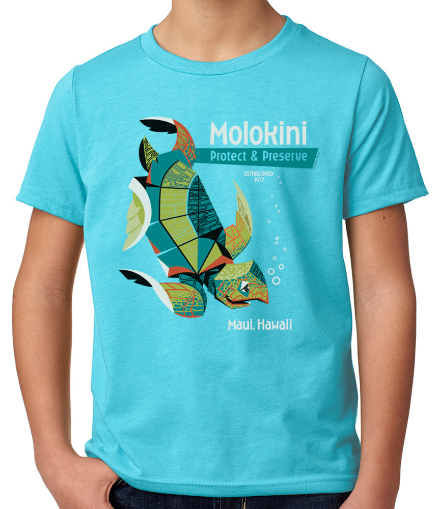 Molokini Turtle Youth T-Shirt