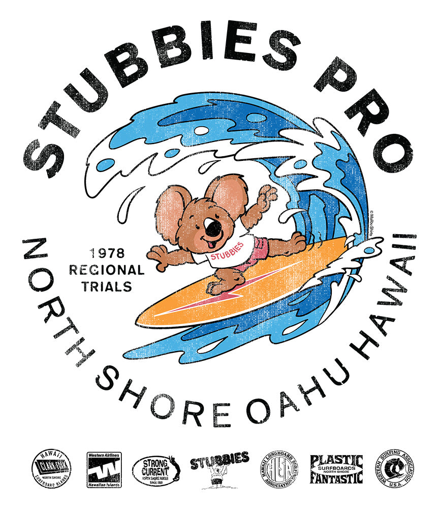 Stubbies Pro Surf Trials 1978 T-Shirt