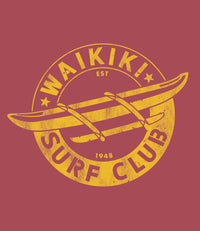 Waikiki Surf Club 48 T-Shirt