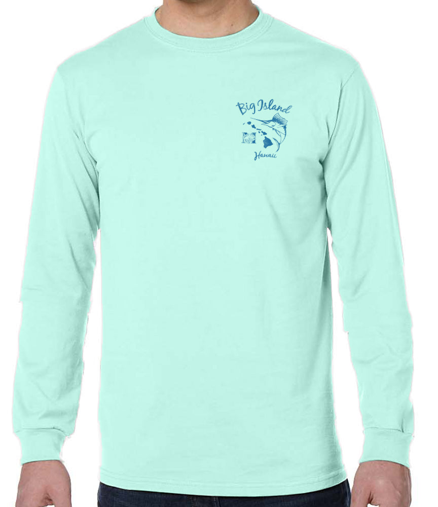 Big Island Marlin Fishing Long Sleeve T-shirt