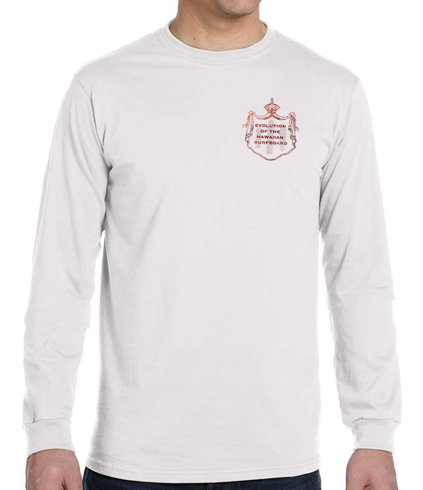 Men's Evolution of the Surfboard Long Sleeve T-Shirt