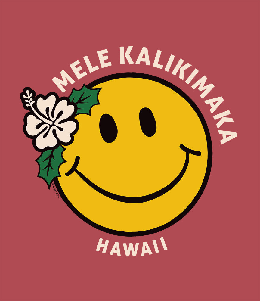 Happy In Hawaii Christmas Long Sleeve T-Shirt