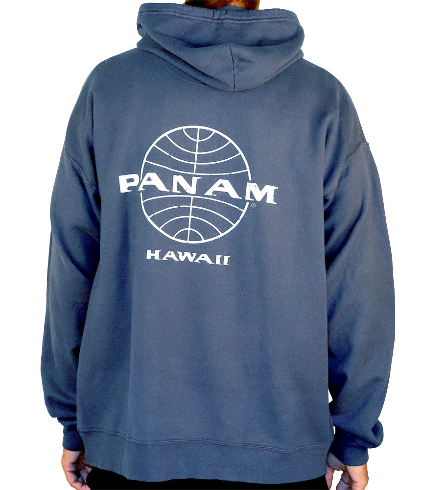 Pan Am Globe Raglan Vintage Pullover Hoodie