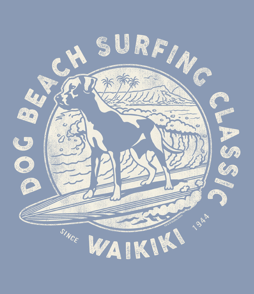 Dog Beach Classic Hoodie LS