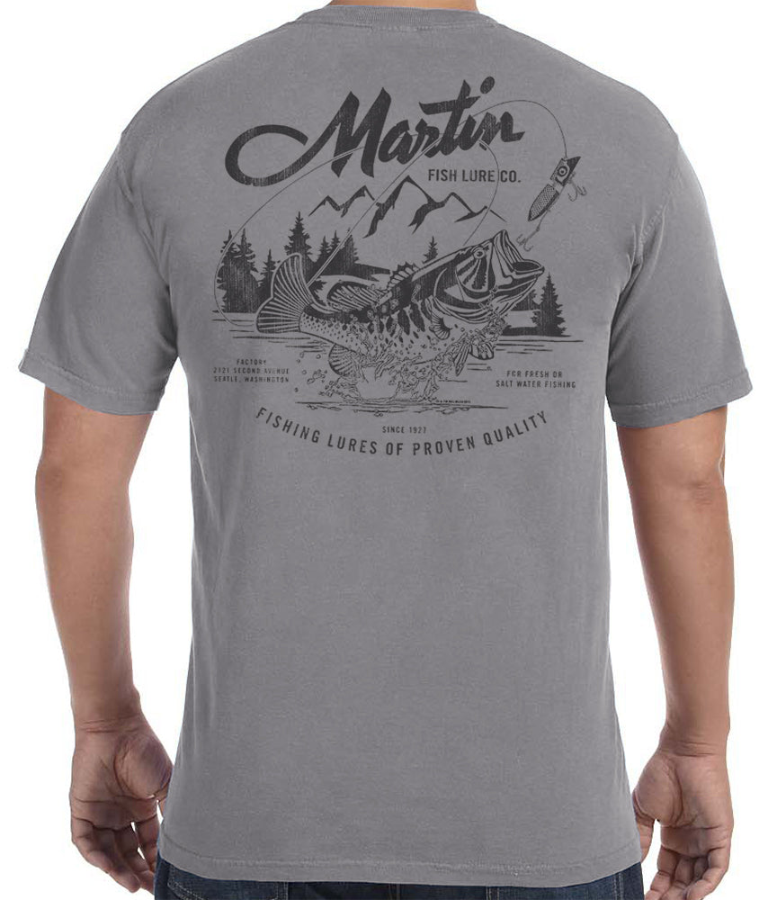 Martin Lure Fishing Co. Mastering the Art of Fishing Since 1937 Malibu Shirts Martin Lure Fishing Co. Mastering the Art of Fishing Since 1937 Malibu Shirts