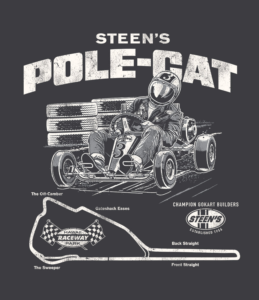HRP Pole Cat Go Kart T-Shirt