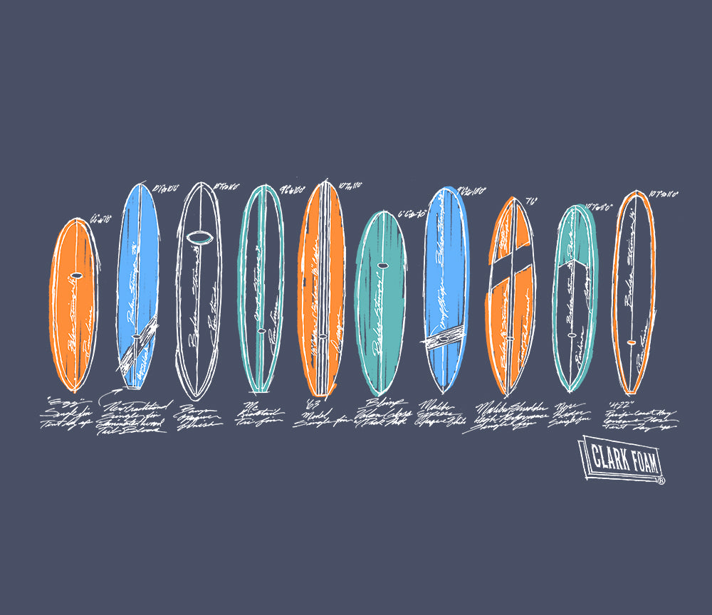 Clark Foam Revolutionizing Surfboard Blanks Since 1961 Malibu Shirts