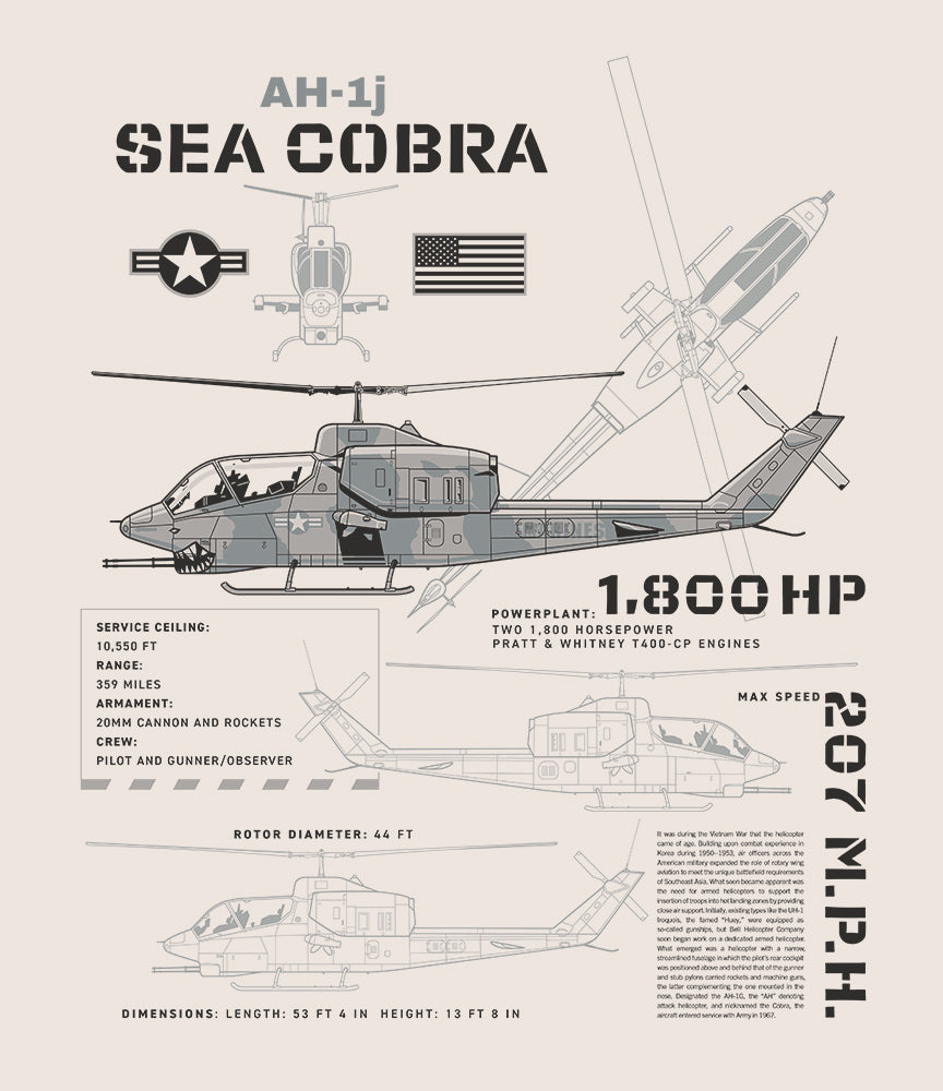 AH-1J Sea Cobra T-Shirt