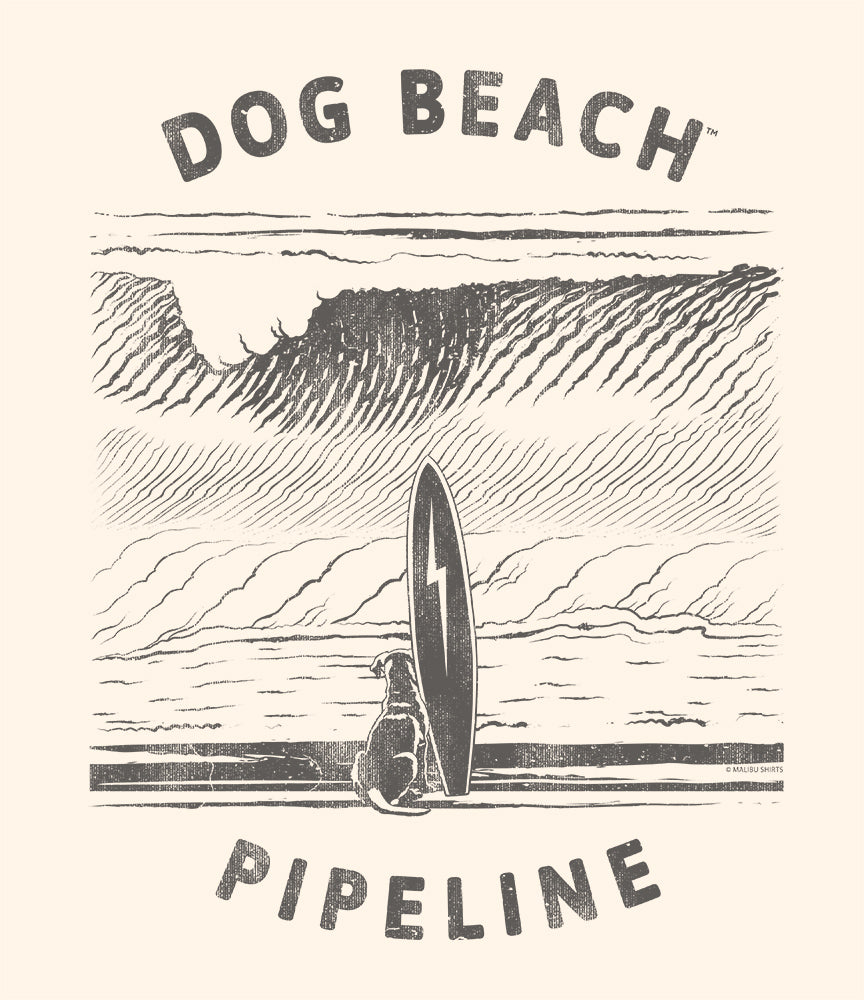 Dog Beach Pipeline T-Shirt