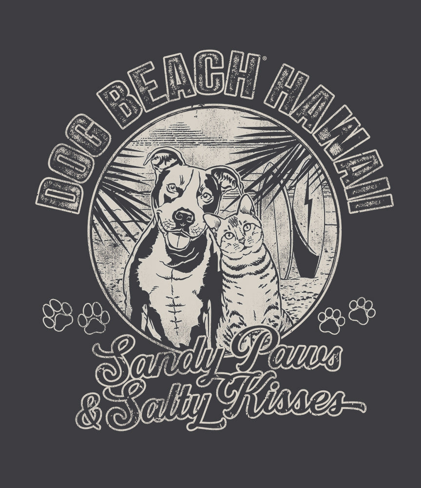 Dog Beach Sandy and Salty T-Shirt