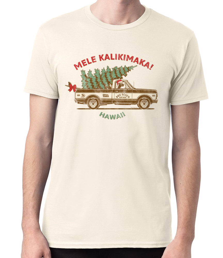 Dog Beach Christmas T-Shirt