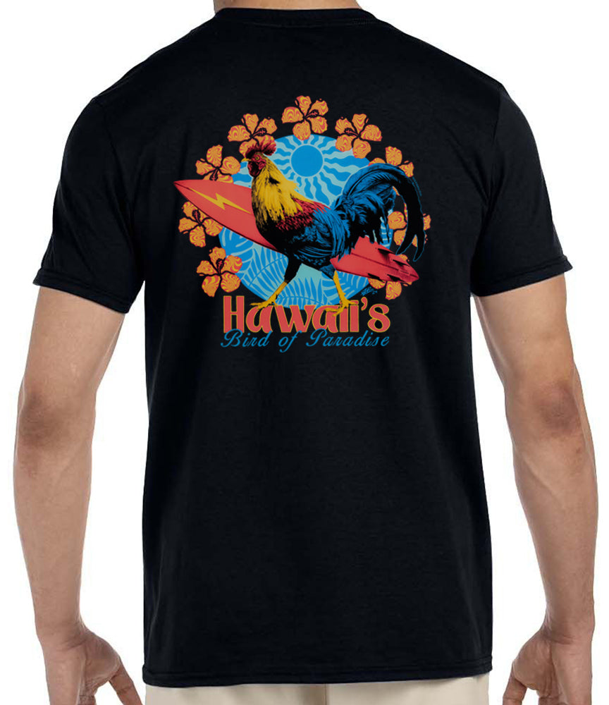 HI Bird of Paradise Bolt Rooster T-Shirt