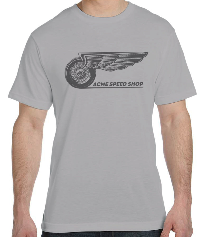 Acme Speed Shop Winged Wheel T-Shirt