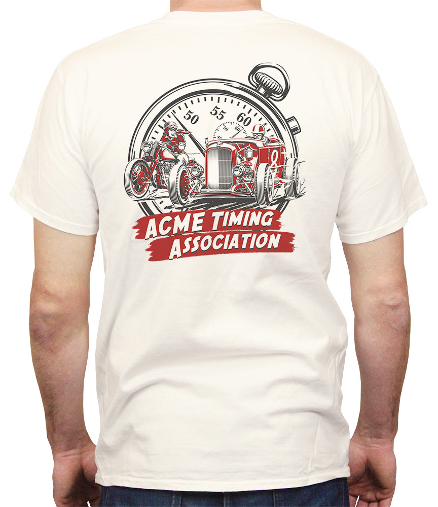 Acme Speed Shop Timing T-Shirt