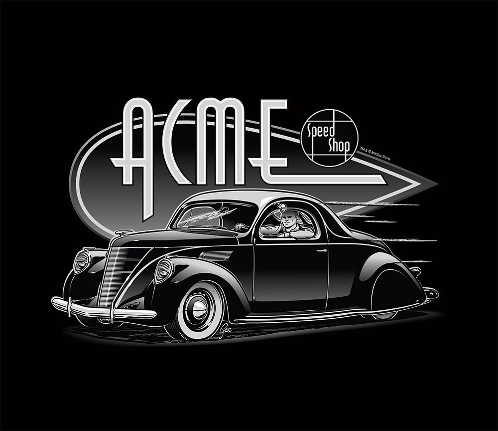 Acme Speed Shop 1937 Zephyr T-Shirt