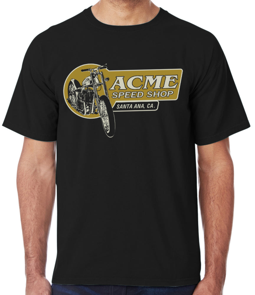 Acme Speed Shop Custom Cycle T-Shirt