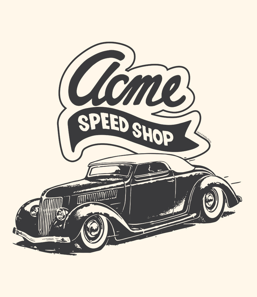 Acme Speed Shop 36 Ford Cabriolet T-Shirt