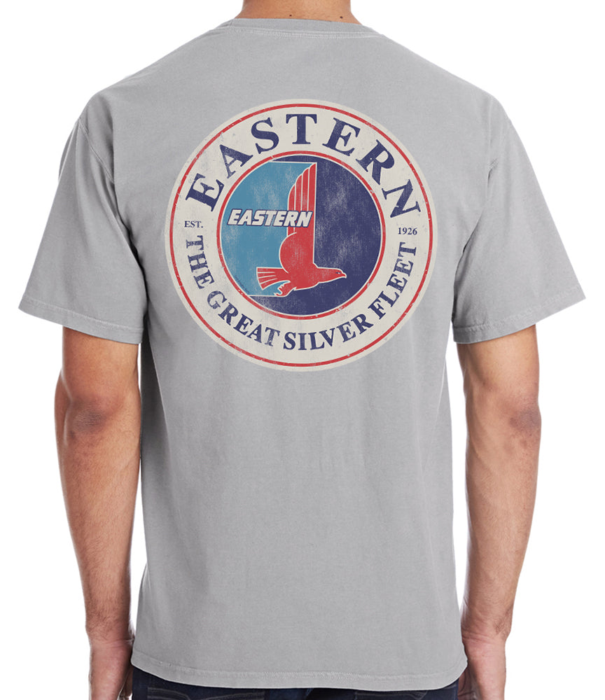 Eastern Airlines Retro Silver Fleet Logo T-Shirt