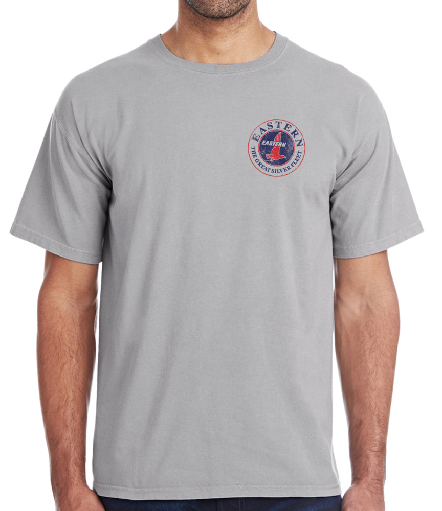 Eastern Airlines Retro Silver Fleet Logo T-Shirt