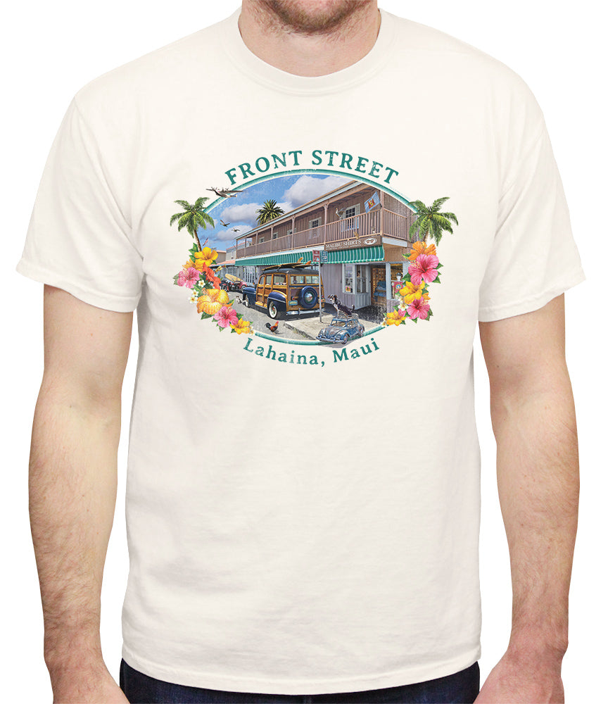 Front Street Lahaina Maui T-Shirt