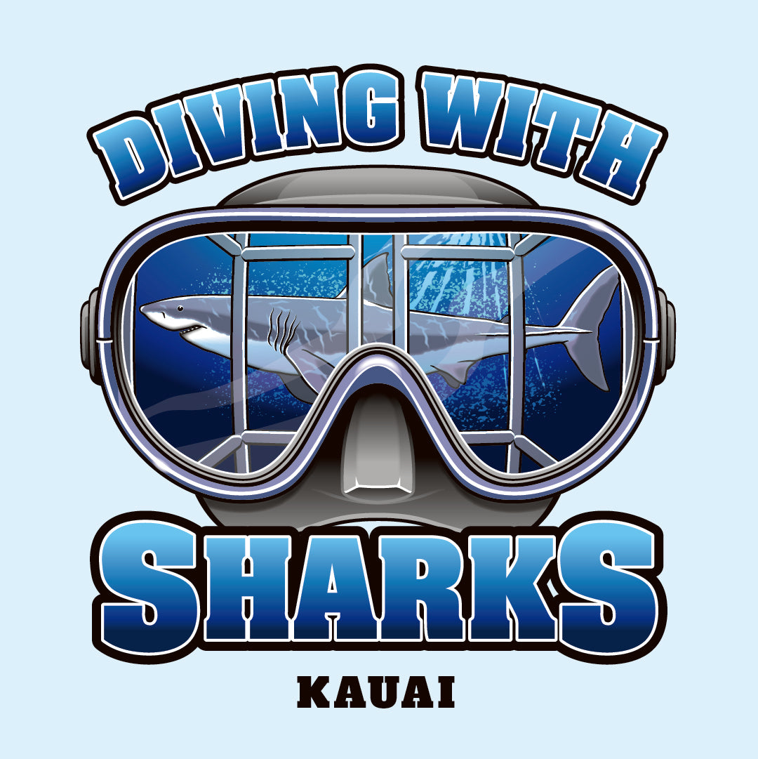 Diving With Sharks Kauai T-Shirt