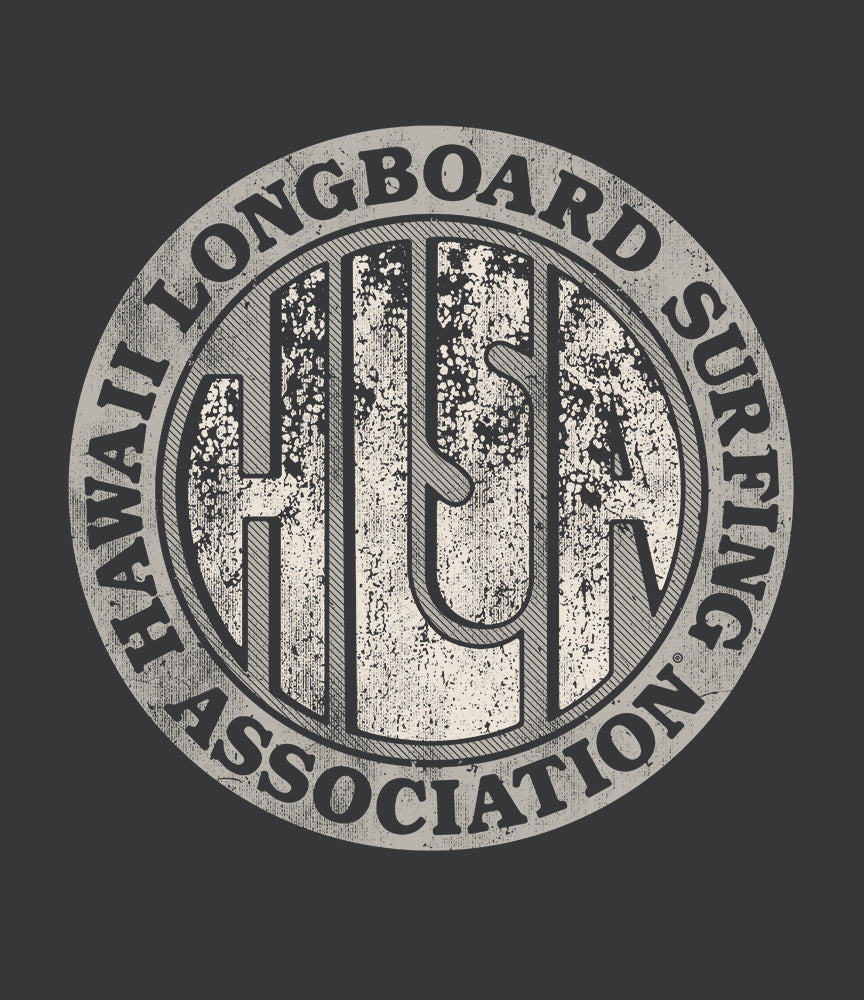 Hawaii Longboard Surfing Association Logo T-Shirt