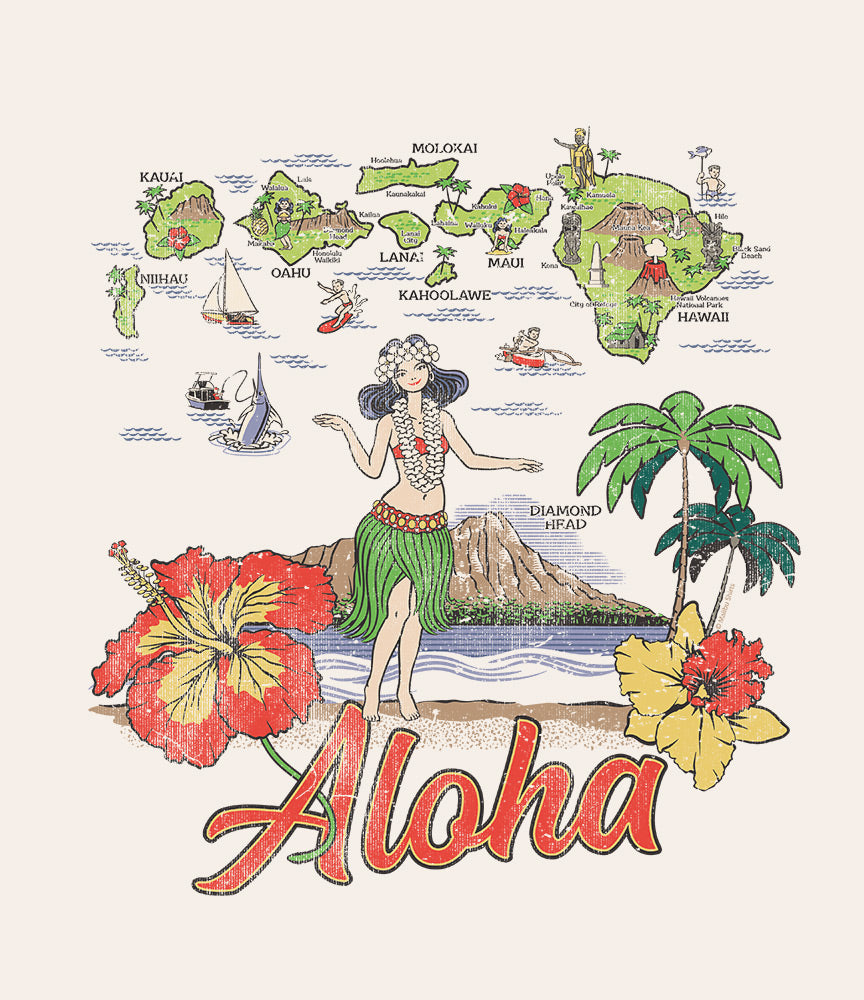 Aloha Islands Men's T-Shirt