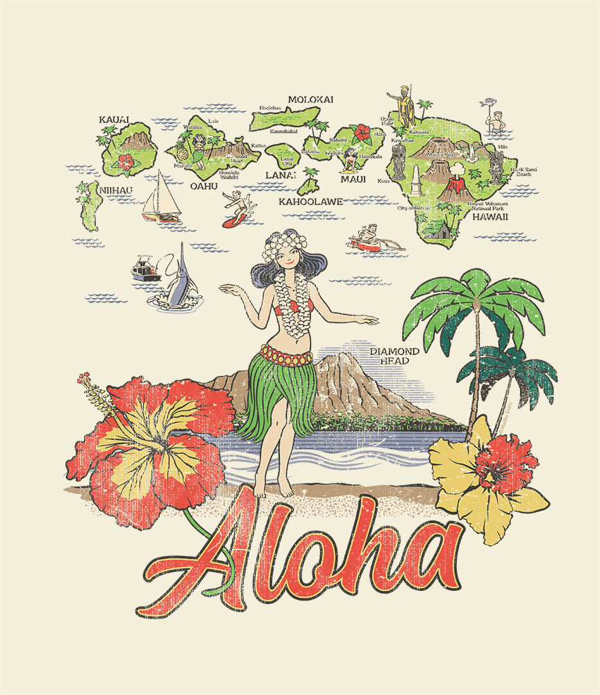 Aloha Islands Women's T-Shirt