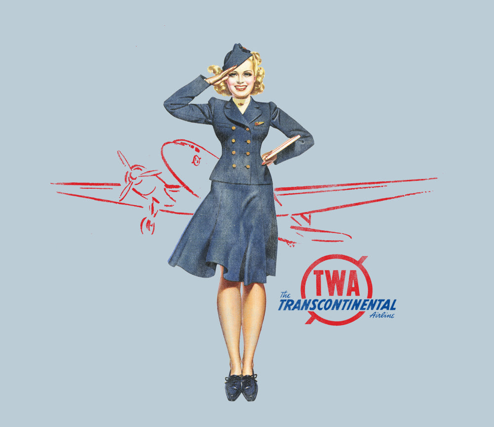 TWA Pin-Up Women's T-Shirt