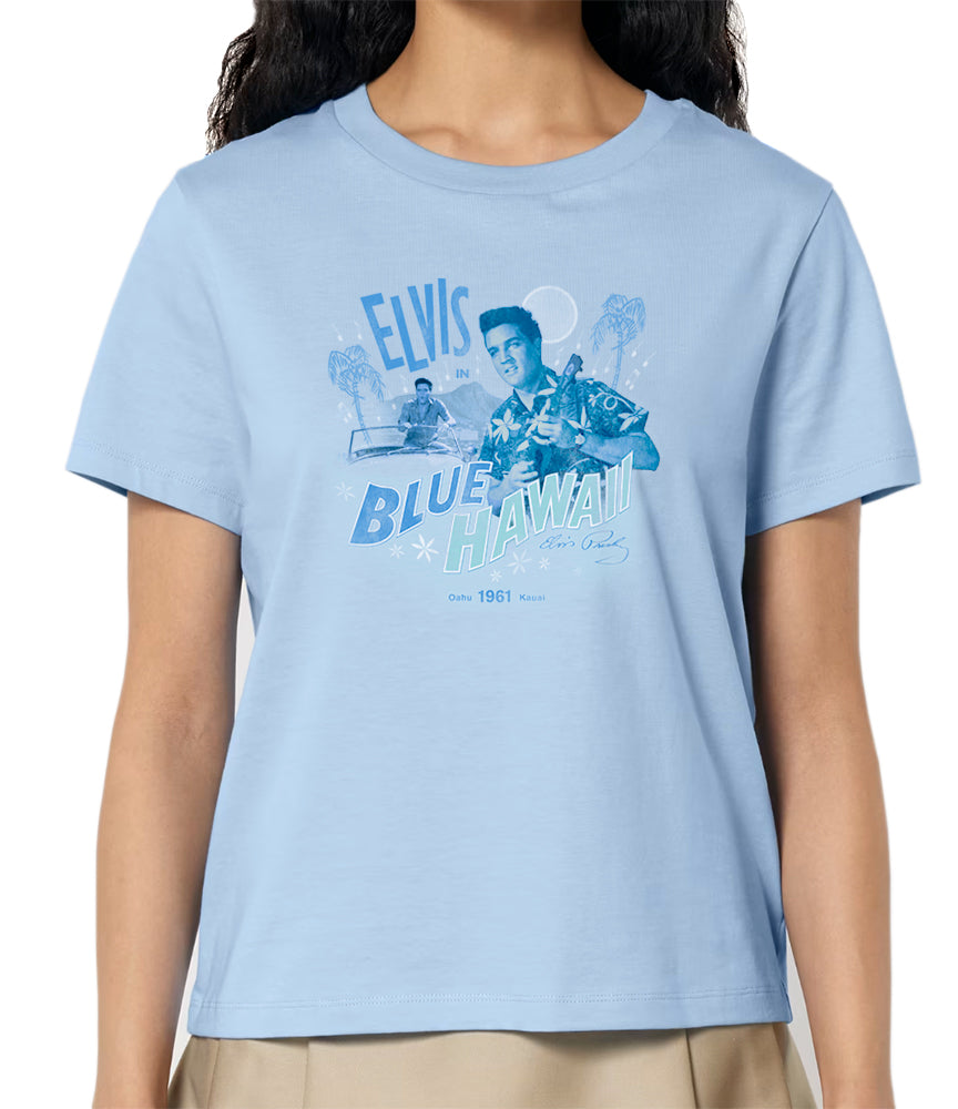 Elvis Blue Women's T-Shirt