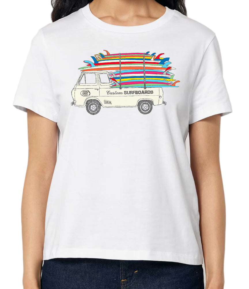 Clark Foam Stack Women's T-Shirt