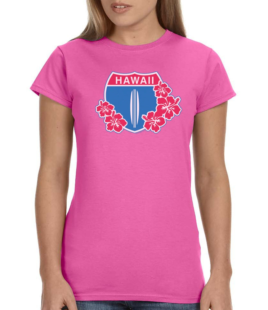 5 &10 Hawaii Highway 1 Floral Women's T-Shirt