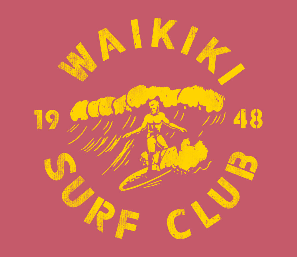 Waikiki Surf Club Kid's Shirt