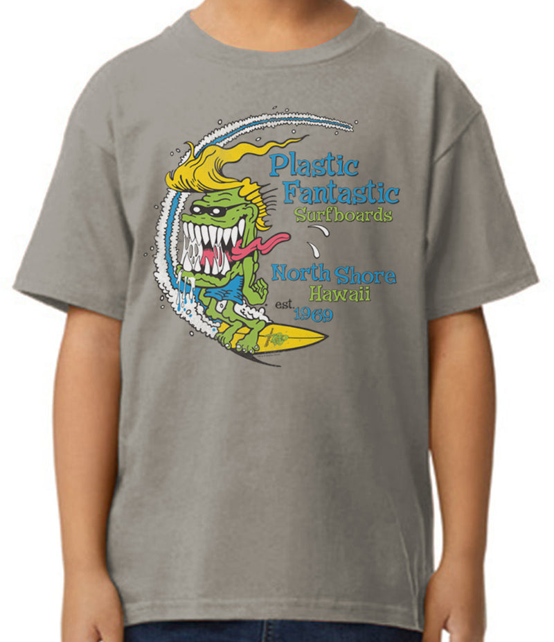 Plastic Fantastic Surf Monster Youth T-Shirt